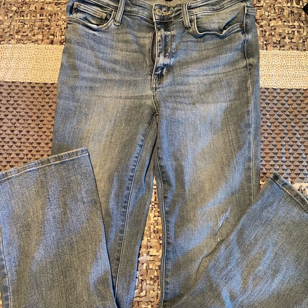 Women's Light Blue Judy Blue Jeans